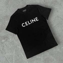 Celine T-shirt Black And White 