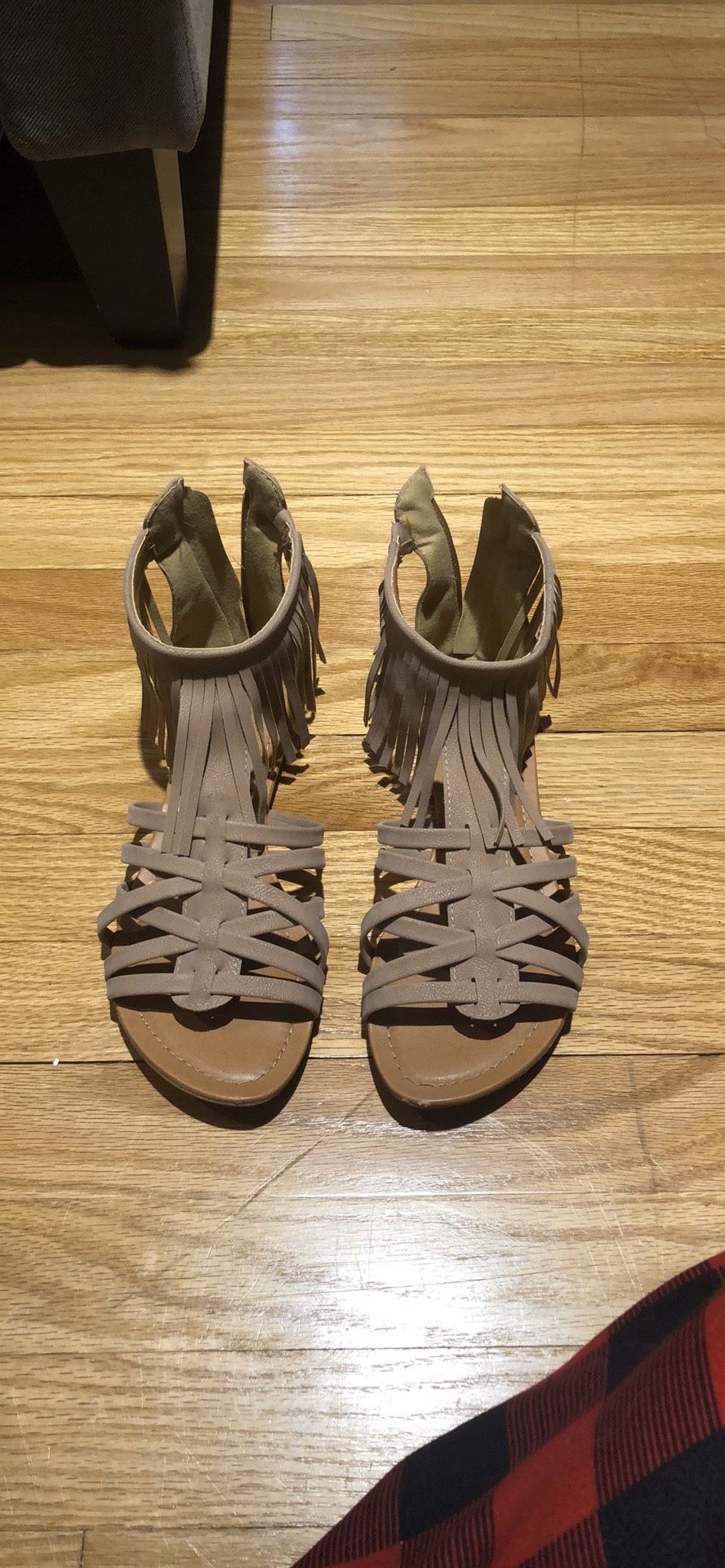 Fringe Sandals