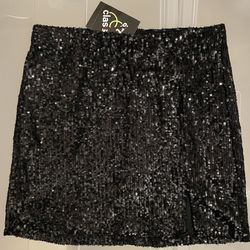 New Girls Sequin Skirt