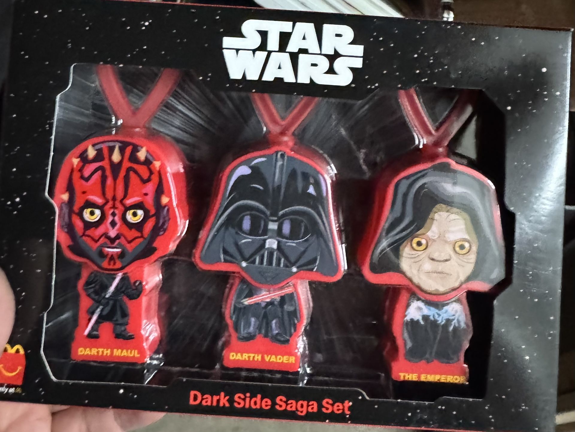 2019 McDonalds STAR WARS Rise of Skywalker Toys RARE DARK SIDE SAGA PROMO 20$ or best offer