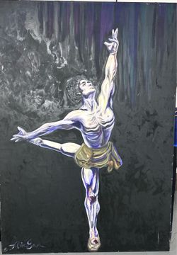 Hand painted canvas