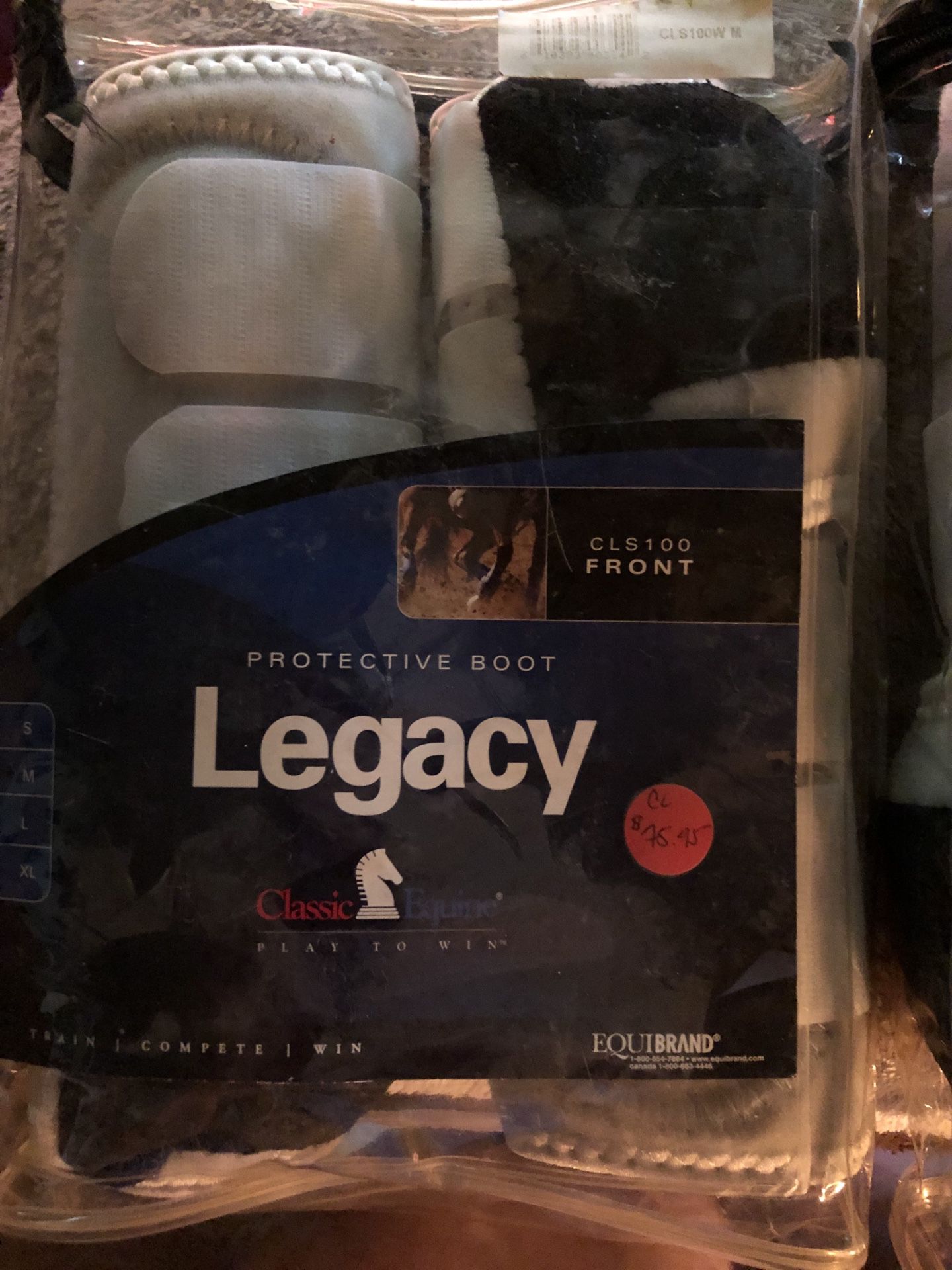 Legacy boots for horse fronts and hinds brand new never used