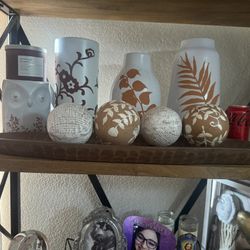 Vases Etc Selling as lot 