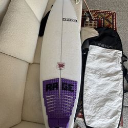 Surfboard-Pyzel Red tiger xL Elactra Epoxy