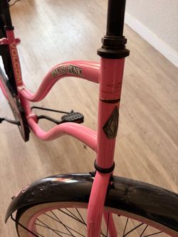 Pink Volcom Beach Cruiser