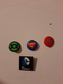 D.C. comics pins