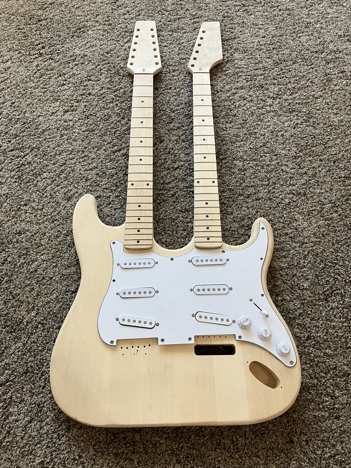 Fender Double Strat With Loaded Pick guard For Build 