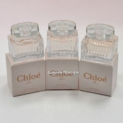 3x Chloé Rose Tangerine Eau De Toilette Samples 5ml Each Mini Size