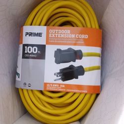 100' Outdoor Extension Cord 