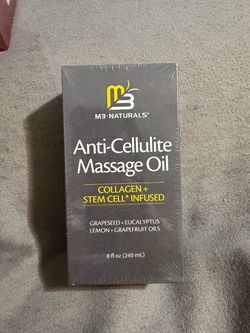M3 Naturals Anti-Cellulite Massage Oil 8 fl oz