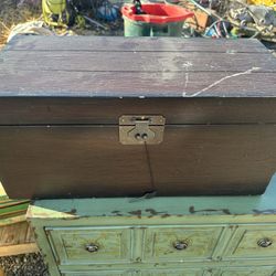 Wooden Box Chest