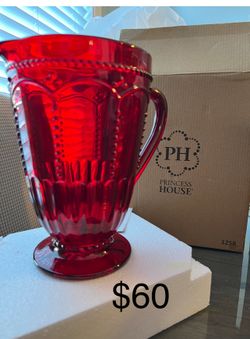 Princess House pitcher