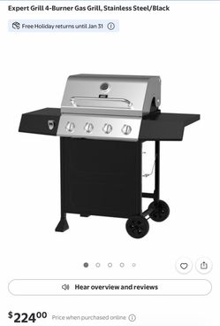 Expert Grill 4-Burner Gas Grill