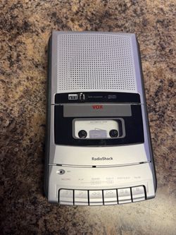 RadioShack VOX Portable Cassette Recorder