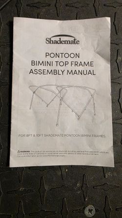 Pontoon Bimini Top & Frame