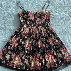 Floral Dress Forever 21 Size M Juniors Women