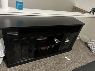 Tv Stand w/ LED Lights - Modern Rustic Look