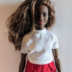 African American Curvy Barbie Doll