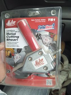Malco TurboShear TS1 Drill Attachment Metal Shear
