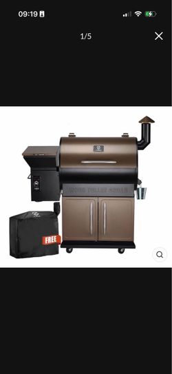 Z GRILLS 700D Wood Pellet Grill & Smoker (Rain Cover Included)