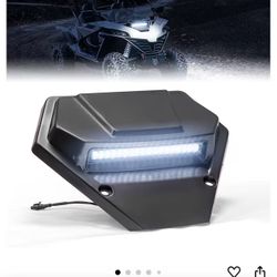KEMIMOTO UTV Turbo Hood Scoop with Light Compatible with CFMOTO ZForce 950 HO HOEX 2020-2024 / CFMOTO ZForce 950 Sport 2020-2022, Mesh Ventilation Sle
