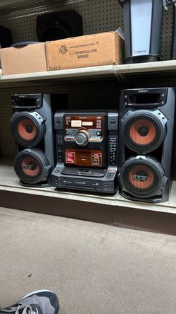 Sony LBT-ZX66i HiFi iPod Stereo System