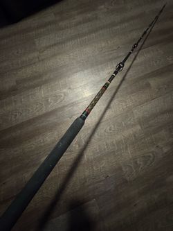 Murrieta Calstar GF 6’6” 25-60 conventional salt water fishing rod.