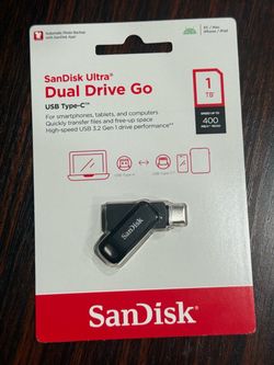 Sandisk Ultra 1 TB Dual Drive Go Flash Drive