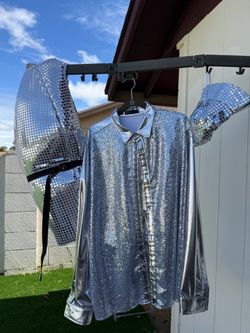 Mirrorball Halloween costume