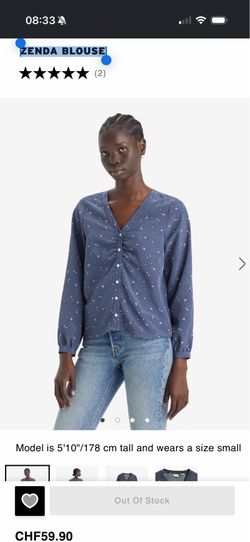 LEVIS XS ZENDA BLOUSE