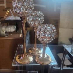 Gold Tealight Holders