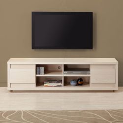 LIKE NEW Tv stand console table buffet weathered white