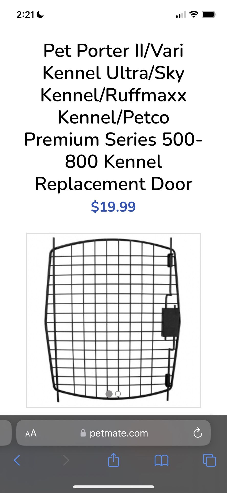 Kennel Door (2)