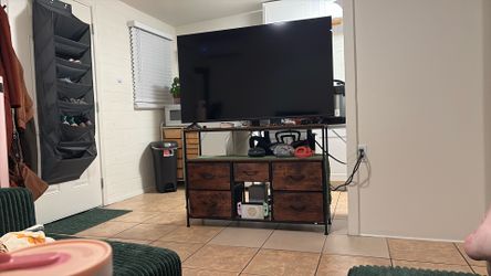 TV Stand with 5 Roomy Drawers!!