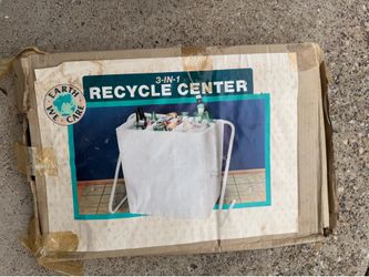 NEW! 3 In 1 Recycle Basket