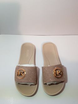 Michael Kors Charm Slide Sandals