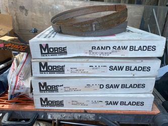 Band saw blades Morse Company. (10 pieces)