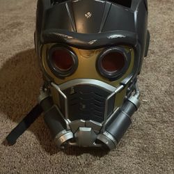 Star Lord Mask Some Little Damage Only Used For Halloween Got It For Free 