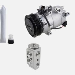 AC Compressor w/ A/C Repair Kit For Hyundai Elantra Coupe Kia Forte 2014