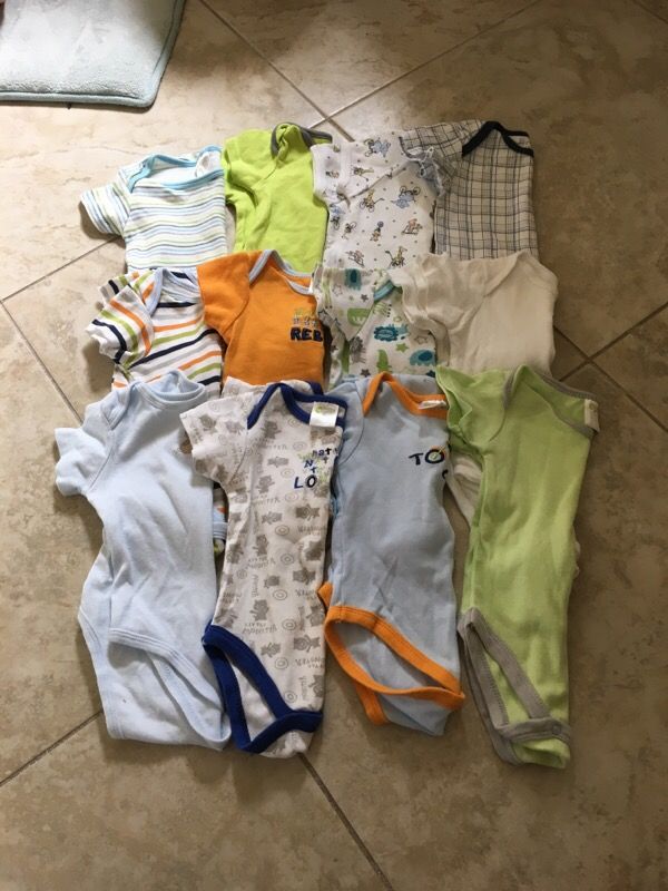12 pcs onesie bundle
