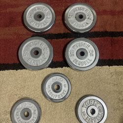 Weight Plates – 55 lbs