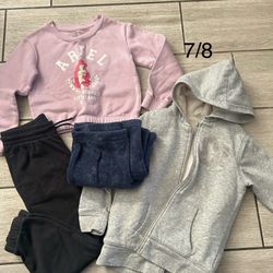 Girls Size 7/8 Winter Bundle Clothes