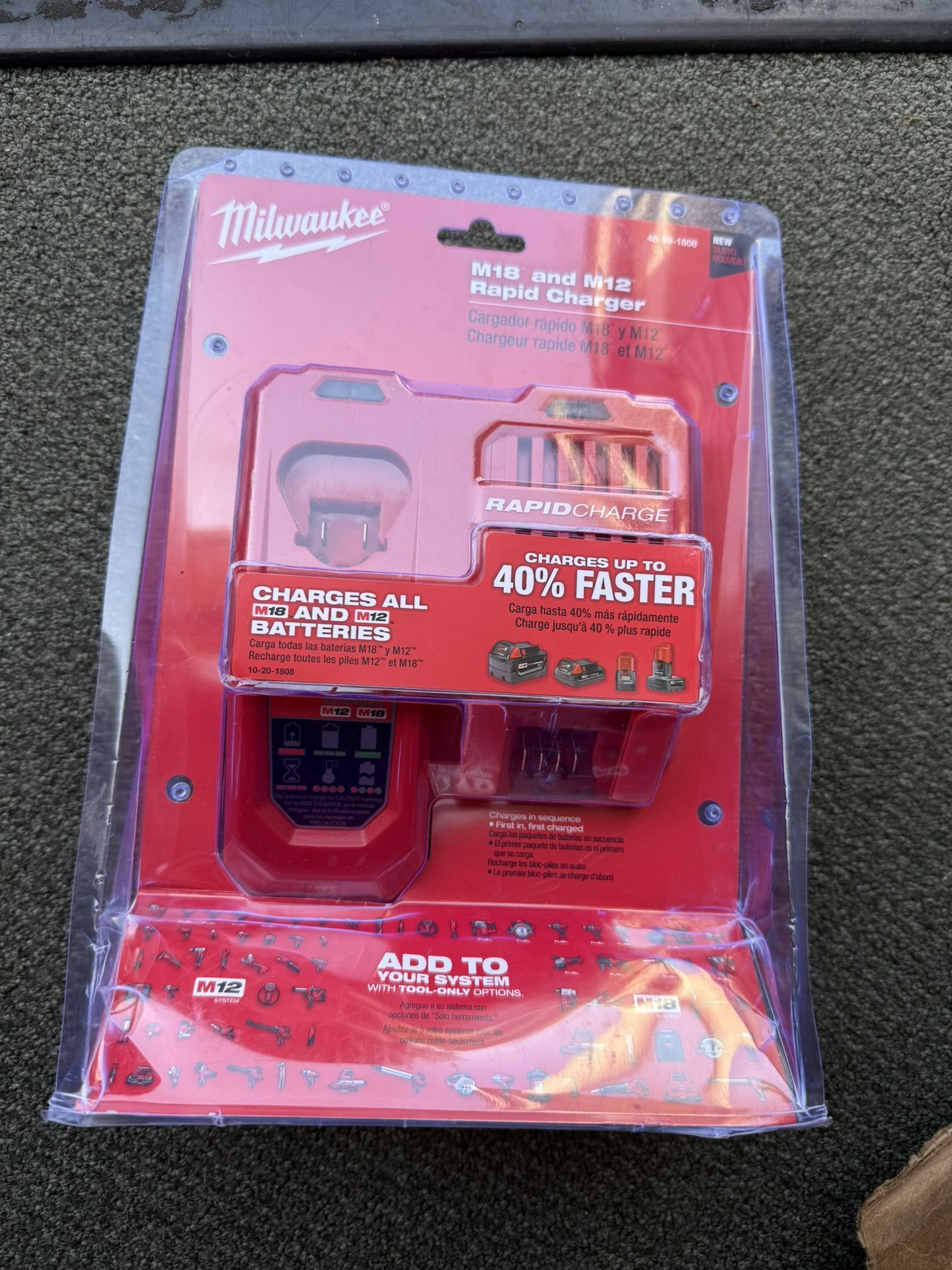 M18/M12 Rapid Charger