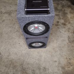 Kicker Amp and Subwoofers 