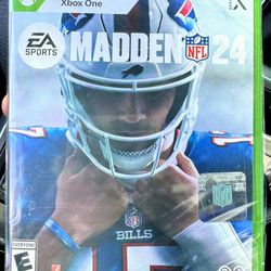 For sale Or Trade brand new sealed Madden 24 for Xobox series X / Xbox one 