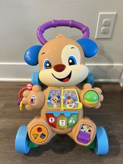 Laugh & Learn Baby Walker and Musical Learning Toy with Smart Stages Educational Content, Learn with Puppy