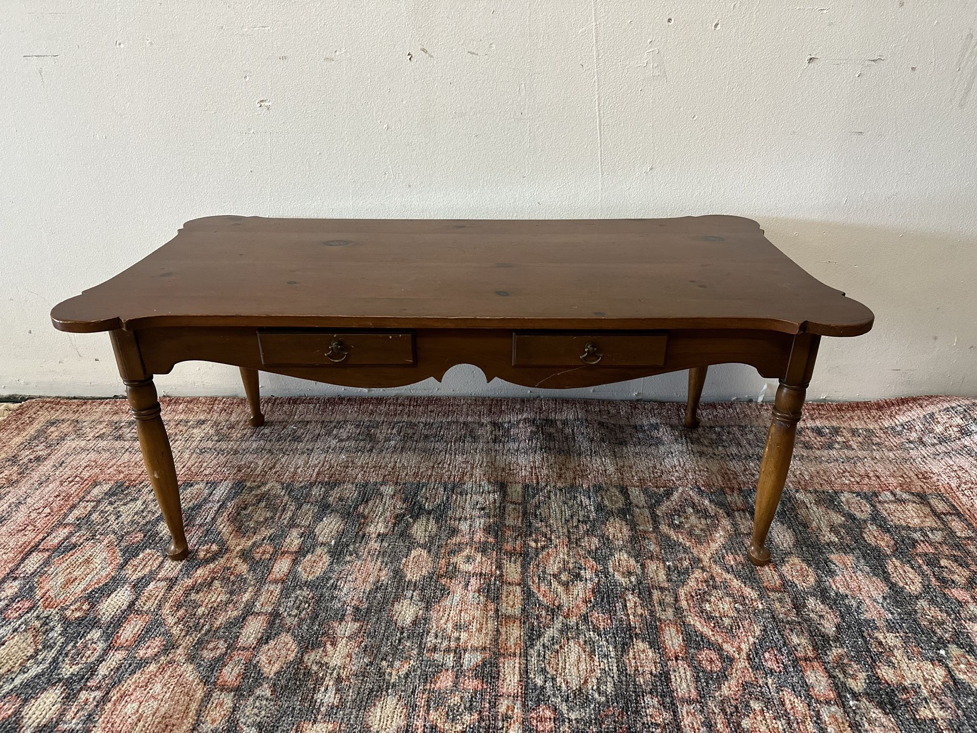 Vintage Wood Coffee Table