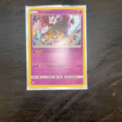 Giratina Holo Rare Lost Thunder Card 