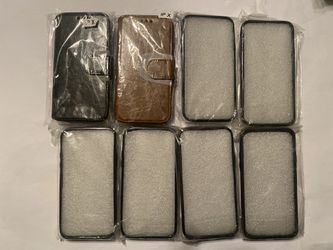 iPhone X Leather Wallet Case