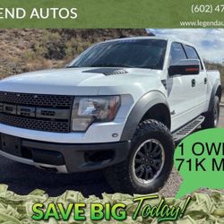 2011 Ford F-150 SVT Raptor 4x4 4dr SuperCrew Styleside 5.5 ft. SB